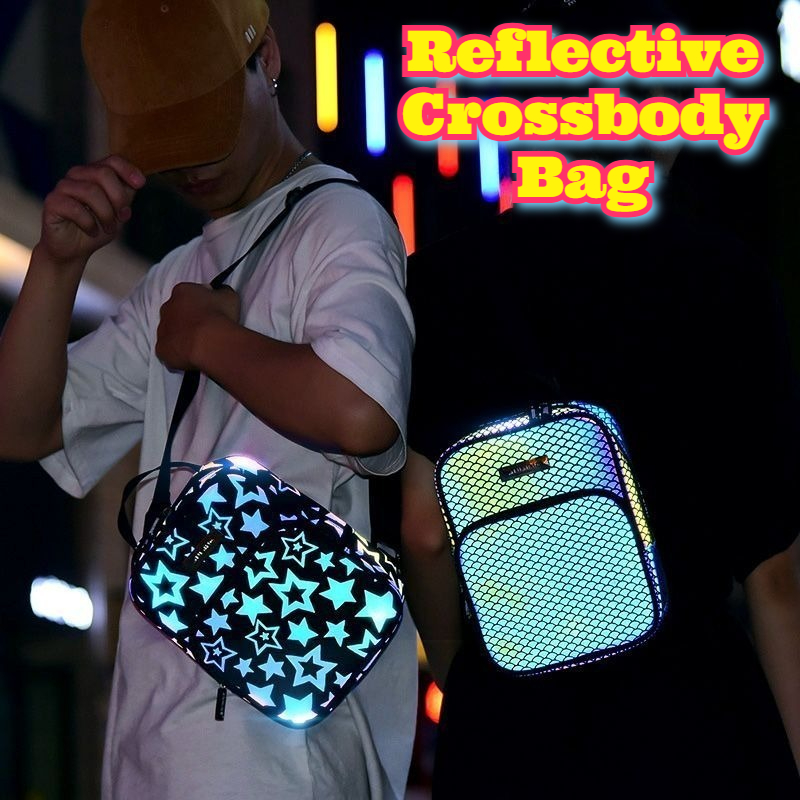 Cycling Commute Backpack - Светоотражающая сумка через плечо, многофункциональная спортивная