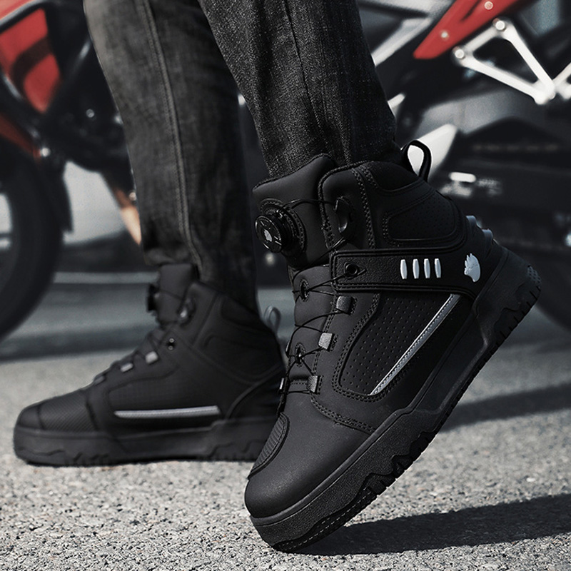 Cycling Commute Shoes - Мужские мотоботы для езды на мотоцикле,