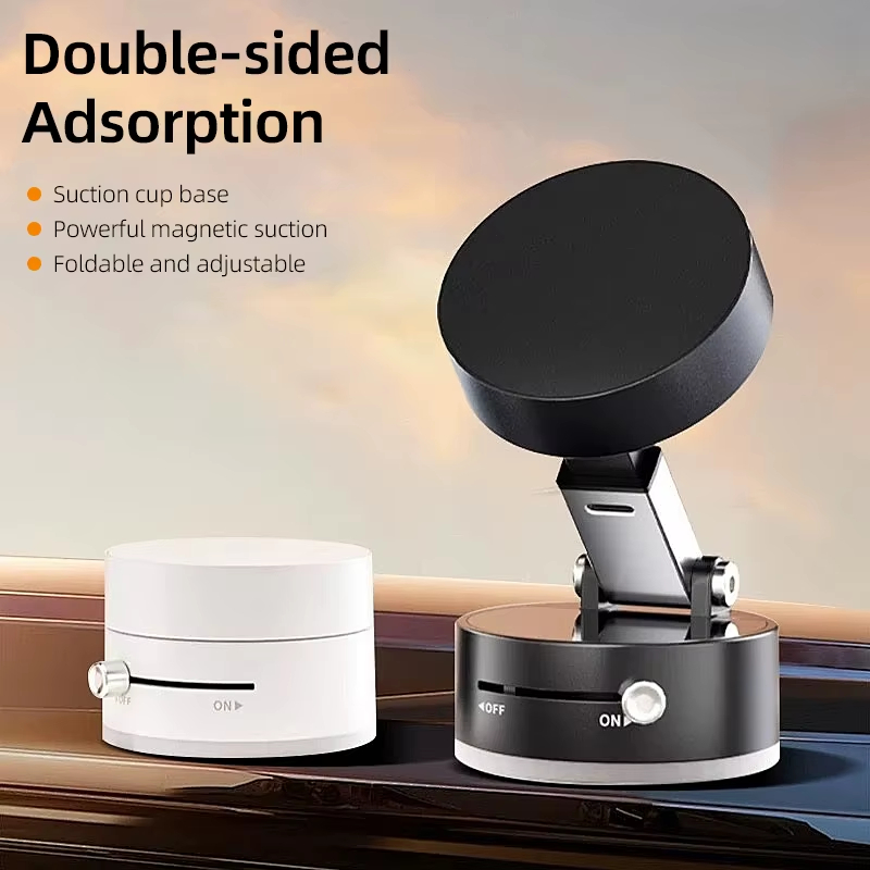 Kickstand Adjustable - Магнитный держатель для телефона с вакуумной