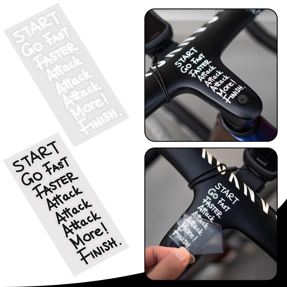 Наклейка с цитатой о мотивации – обзор и цена Cycling Quote