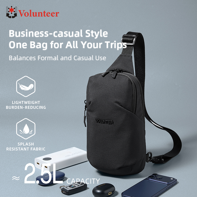Сумка-слинг VOLUNTEER 2.5L для – обзор и цена Waterproof Cycling Commute